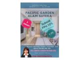 Dijual Apartemen Pacific Garden Investasi Menarik di Samping Kampus Binus Alam Sutera