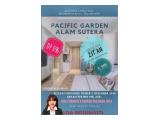 Dijual Apartemen Pacific Garden Investasi Menarik di Samping Kampus Binus Alam Sutera