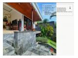 Dijual Cepat Villa dekat Canggu Bali - View Menawan -  LT 500m2, LB 350m2