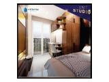 Studio Apartemen Vittoria Jakarta Barat Dijual Tanpa DP 0% - Free Biaya Akad Sudah Full Furnished