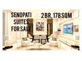 Dijual Apartemen Senopati Suites SCBD - Rare Unit, 2 Storey 2 BR 178 m2, by Onsite Agent, Also Available Another Size - Yani Lim 08174969303