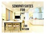 Dijual TERMURAH!! Apartemen Senopati Suites SCBD - 2BR 161 sqm Price Only 5,35 M / ALSO AVAILABLE ANOTHER UNITS & SIZE BEST DEAL YANI LIM 08174969303